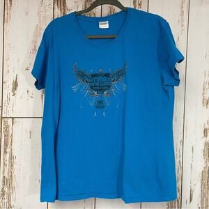 Gildan Heavy Cotton, 2014 Sturgis Rally T-Shirt. Size XL. Excellent condition!